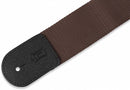 Levy's M8POLY-BRN Polypropylene Guitar Strap - 2" (Brown)