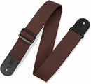 Levy's M8POLY-BRN Polypropylene Guitar Strap - 2" (Brown)