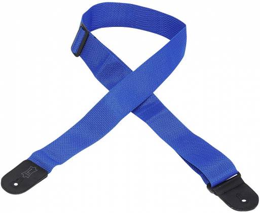 Levy's M8POLY-ROY Polypropylene Guitar Strap - 2" (Royal Blue)