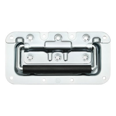 Adam Hall AH-340822 Petite poignée à ressort dans un plat de 8 mm de profondeur