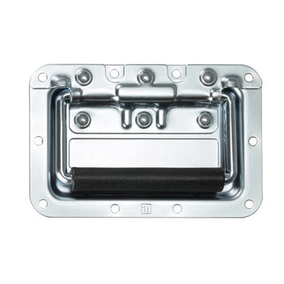 Adam Hall AH-34082 Poignée à ressort encastrée moyenne dans un plat de 8 mm de profondeur