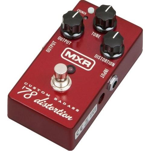 MXR M78 Custom Badass Pedal Custom Badass 78 Distortion Pedal W4 Free Cables