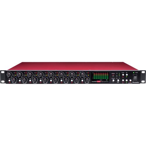 Focusrite Scarlett Octopre Dynamic 8-Channel Mic Preamp - Red One Music