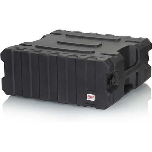 Gator G-PROR-4U-19 Rotationally Molded Rack Case w/ Wheels & Handle - 4U, 19" Deep