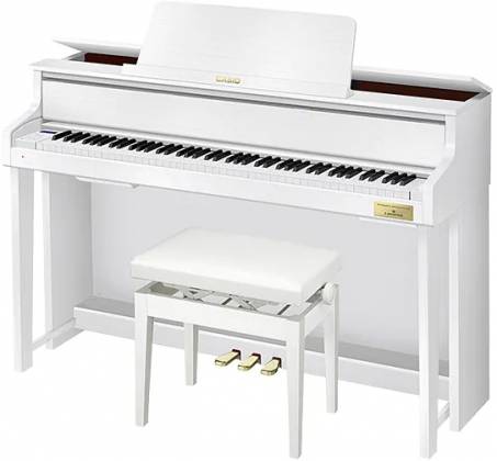 Casio GP-310 Celviano Grand Piano numérique hybride (Blanc)