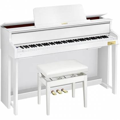 Casio GP-310 Celviano Grand Piano numérique hybride (Blanc)