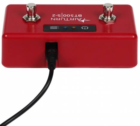 Contrôleur au pied Bluetooth AirTurn BT500S-2 avec 2 boutons