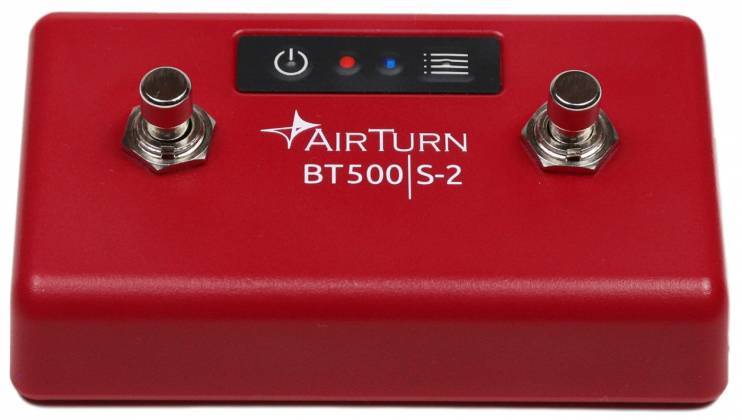 Contrôleur au pied Bluetooth AirTurn BT500S-2 avec 2 boutons