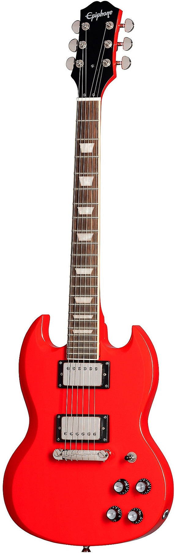 Epiphone ES1PPSG Power Players SG Guitare électrique taille 3/4 (rouge lave)