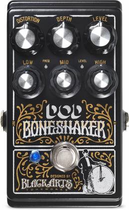 DOD BONESHAKER Distortion Pedal w/3-Band Semi-Parametic EQ