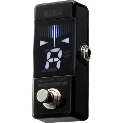 Korg PBXMINI Pitchblack X Mini accordeur à pédale chromatique
