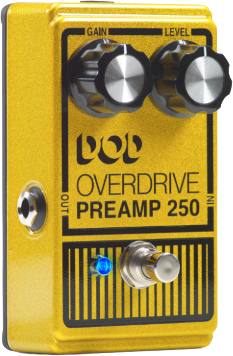 DOD OVERDRIVEPREAMP250 Pédale d'overdrive avec circuit True Bypass
