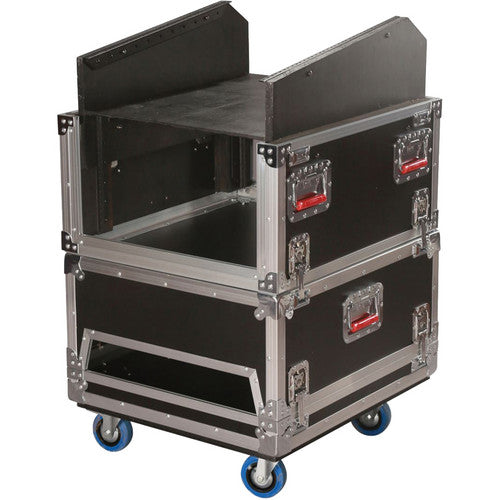 Gator G-TOUR-GRC-1406 Boîtier de rack de vol en bois pour console ATA - Haut 14U 6U Bas 