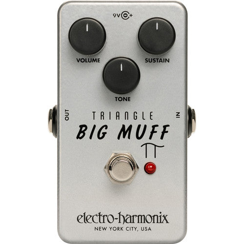 Electro-Harmonix TRIANGLE BIG MUFF Pi Pédale de distorsion/sustainer