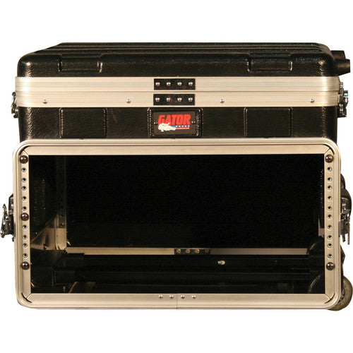 Gator GRC-STUDIO4GO-W Étui de style ATA avec roulettes pour appareil d'enregistrement en rack 4U et ordinateur portable