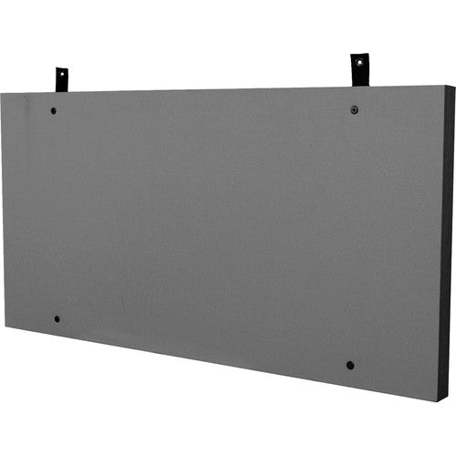 Primacoustic SATURNA LP Déflecteur à profil bas avec ancrages tire-bouchon, 12" x 48" x 1,5" - Gris, paquet de 2 