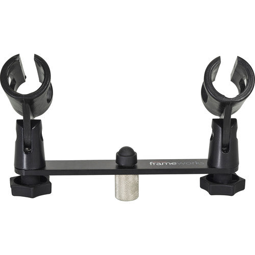 Gator Frameworks GFWMIC1TO2 Barre de montage micro pour 1-2 microphones