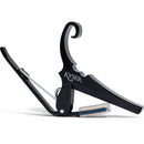 Kyser KGCBA Quick-Change Classical Guitar Capo - Black