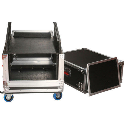 Gator G-TOUR-GRC-1406 Boîtier de rack de vol en bois pour console ATA - Haut 14U 6U Bas 