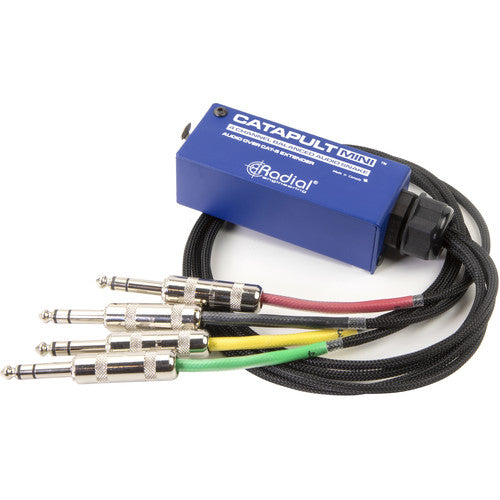 Radial Engineering CATAPULT MINI TRS 4-Channel TRS / Cat 5 Audio Snake