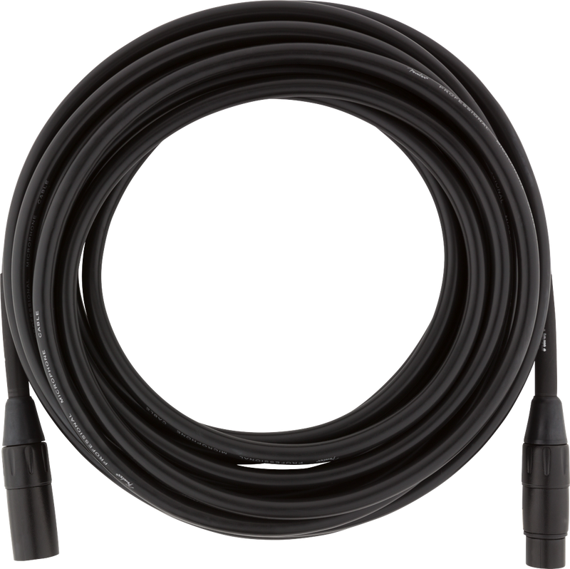 Fender Professional Series Microphone XLR Cable 25'