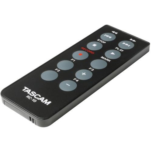 Tascam Rc-10 Wired Remote Control For Dr-40 And Dr-100Mkii - Red One Music