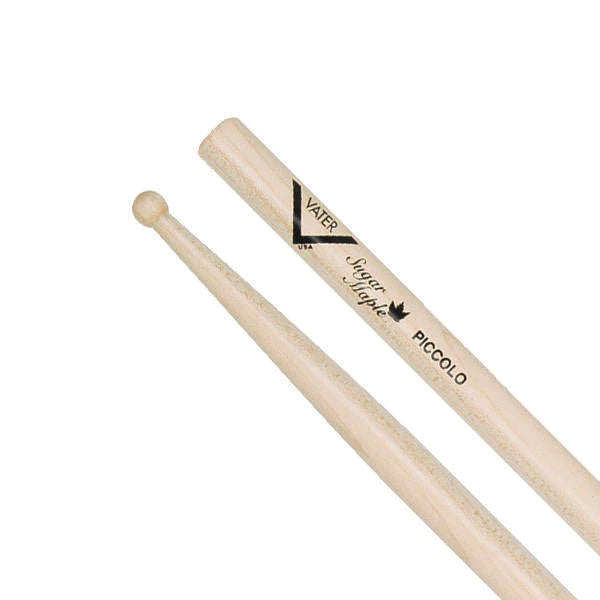 Vater VSMPW Sugar Maple Piccolo Wood Tip Drumsticks