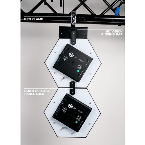 American DJ 3D-Vision-Pl Panel Lock - Red One Music