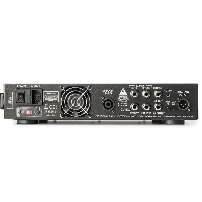 EBS REIDMAR 752 Lightweight Bass Amplifier Head