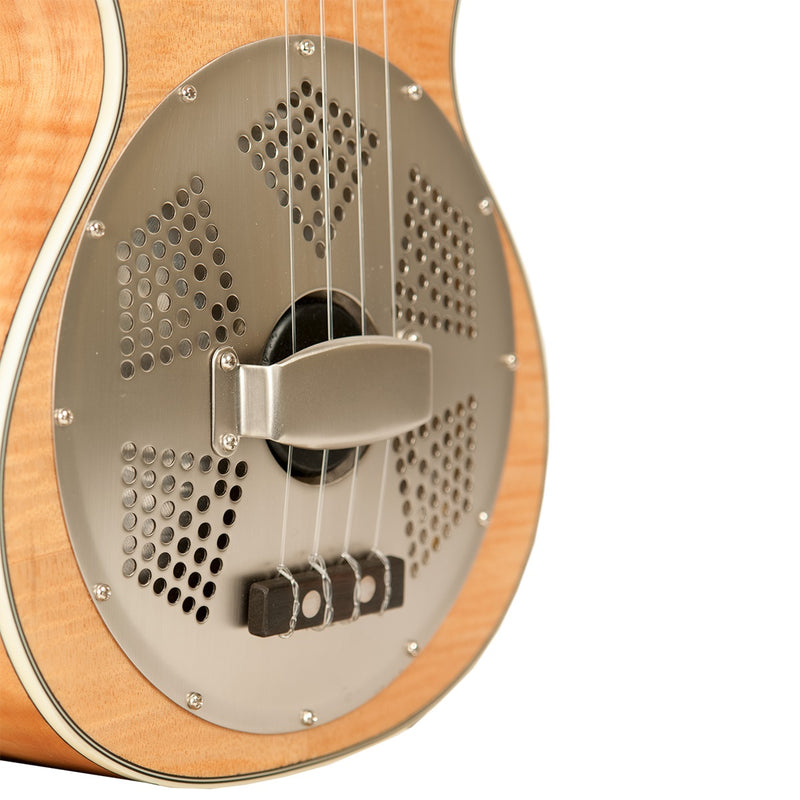 Gold Tone RESOMAPLE/T Tenor-Scale Curly Maple Resonator Ukulele