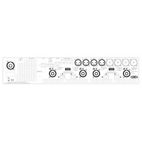 MC2 Audio D40-DSP Delta-Series Amplifiers with DSP - Red One Music