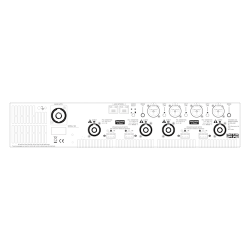 MC2 Audio D40-ND Delta-Series Amplifiers - Red One Music