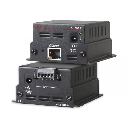 RDL FP-NML2 Interface Dante vers MIC/Ligne