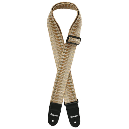Ibanez GSB50C4 Braided Guitar Strap - Camel