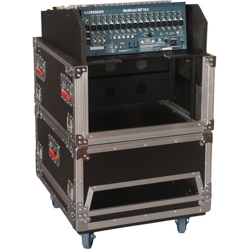 Gator G-TOUR-GRC-1406 Boîtier de rack de vol en bois pour console ATA - Haut 14U 6U Bas 