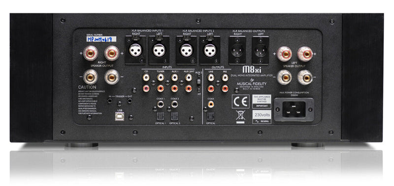 Fidelity musical mufampm8xi0si m8xi amplificateur intégré - argent