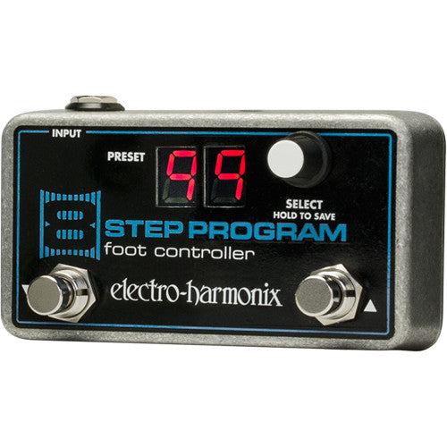 CONTRÔLEUR AU PIED 8 ÉTAPES Electro-Harmonix pour programme en 8 étapes