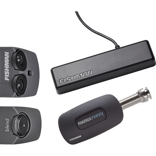 Fishman POWERTAP INFINITY Pickup System Body Sensor w/ Undersaddle Pickup - Narrow Format
