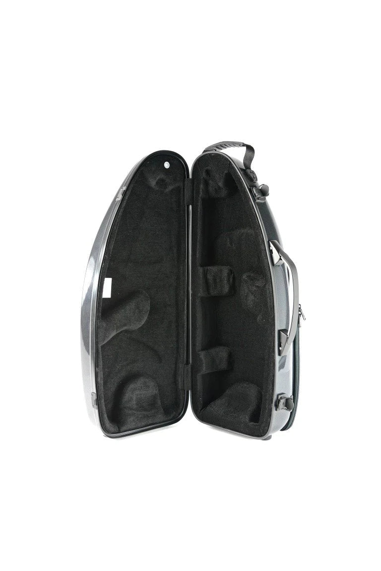 Bam 4101XLC Étui pour saxophone alto hightech sans poche (carbone noir)