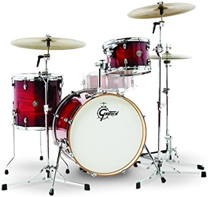 Gretsch Drums CC2-J403-GCB Catalina Club 3-Piece (20/12/14) Shell Pack (Gloss Crimson Burst)