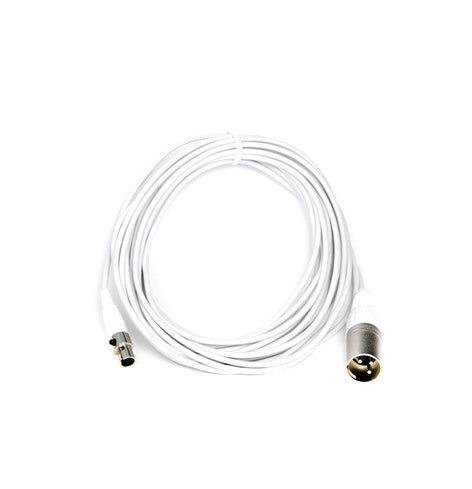 Audix CBLM25 Mini XLR Female To XLR Male Cable - 25' (White)