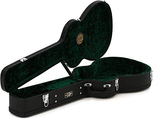 Guild Deluxe Humidified Archtop Wood Case - Jumbo - Red One Music
