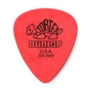 Dunlop 418P-50 0.50mm Tortex® Standard Guitar Pick 12 Pack - Red