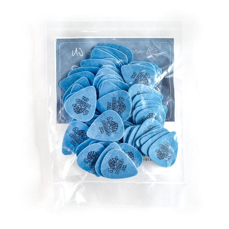 Dunlop 418R-1.0 Lot de 72 médiators standards Tortex® 1,0 mm - Bleu