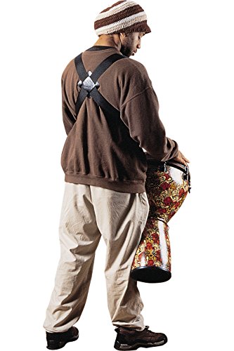 Remo DUAL SLIDER Percussion Strap - 110 Inch (Black) - Red One Music