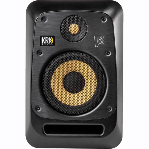 KRK V6S4 V Series - 155W 65 Powered Reference Monitor - Red One Music