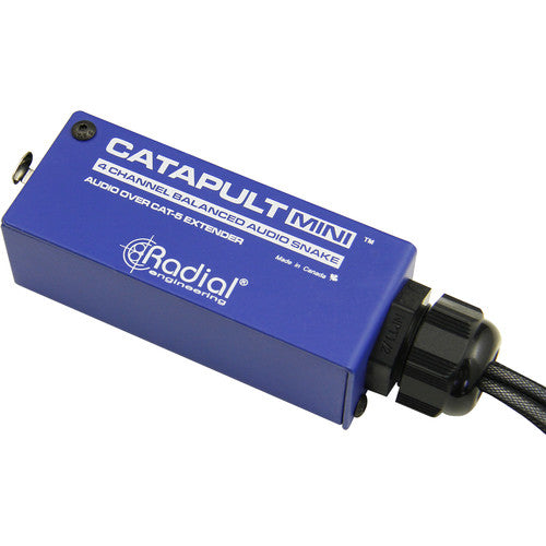 Radial Engineering CATAPULT MINI TRS 4-Channel TRS / Cat 5 Audio Snake