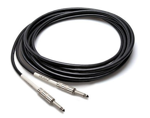 Hosa GTR210 Guitar Instrument Cable 10Ft - Red One Music