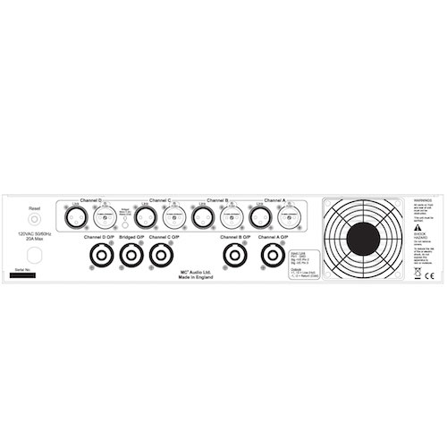 MC2 Audio T4-250 T-Series High-Performance Installation Amplifiers - Red One Music