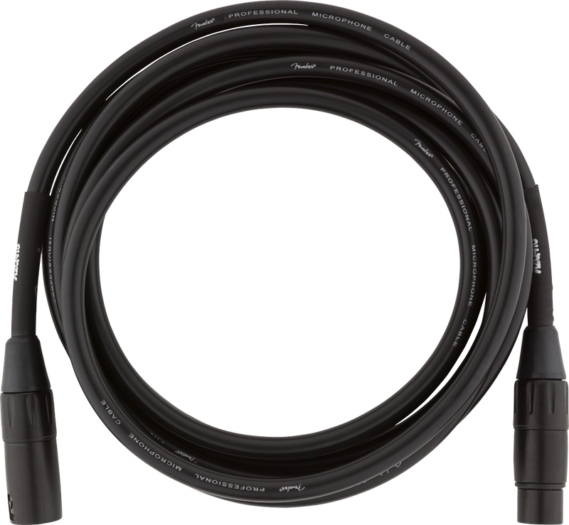 Fender Professional Series Microphone XLR Cable 10'